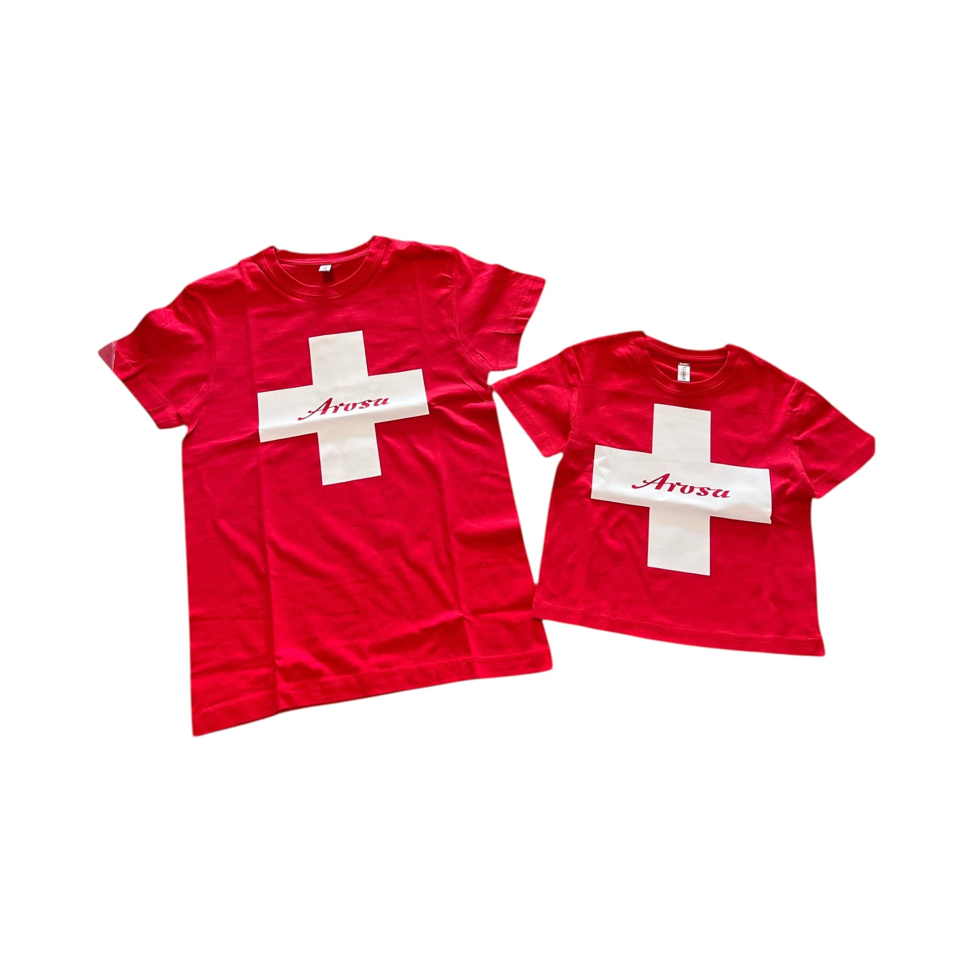 Shirt mit Schweizerkreuz
