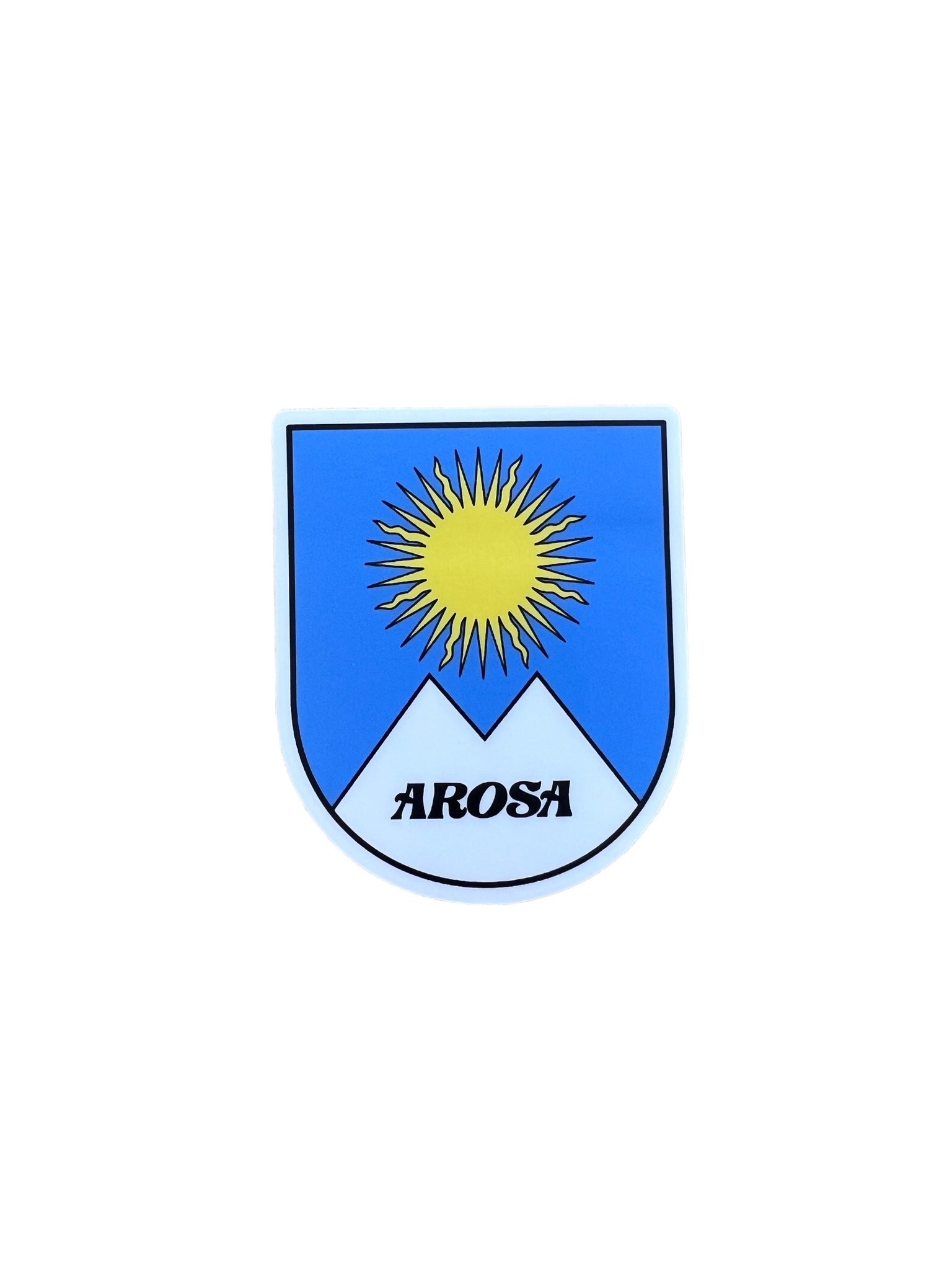 Aufkleber Arosa Wappen