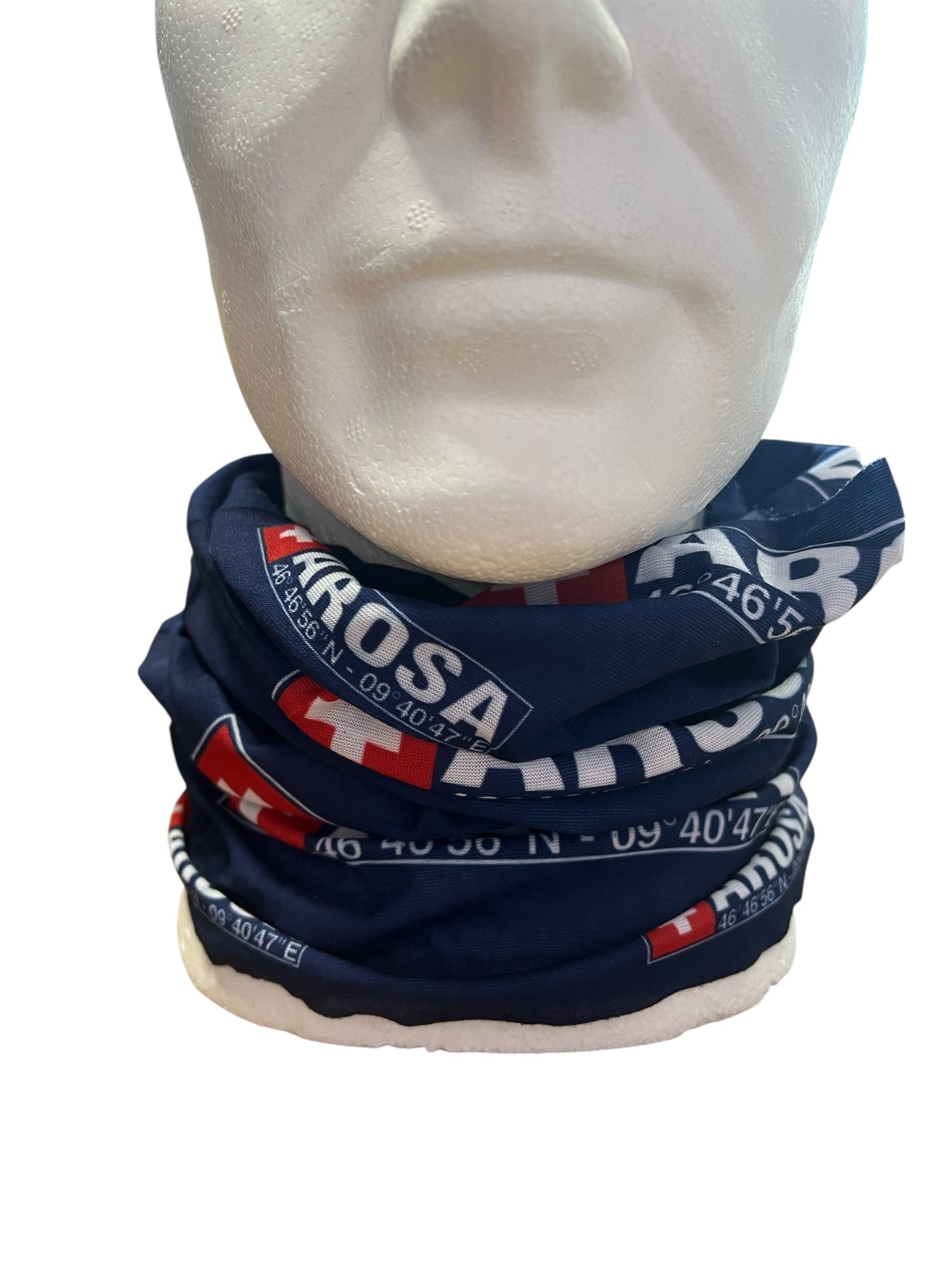 Neck warmer, scarf, headscarf snowflake