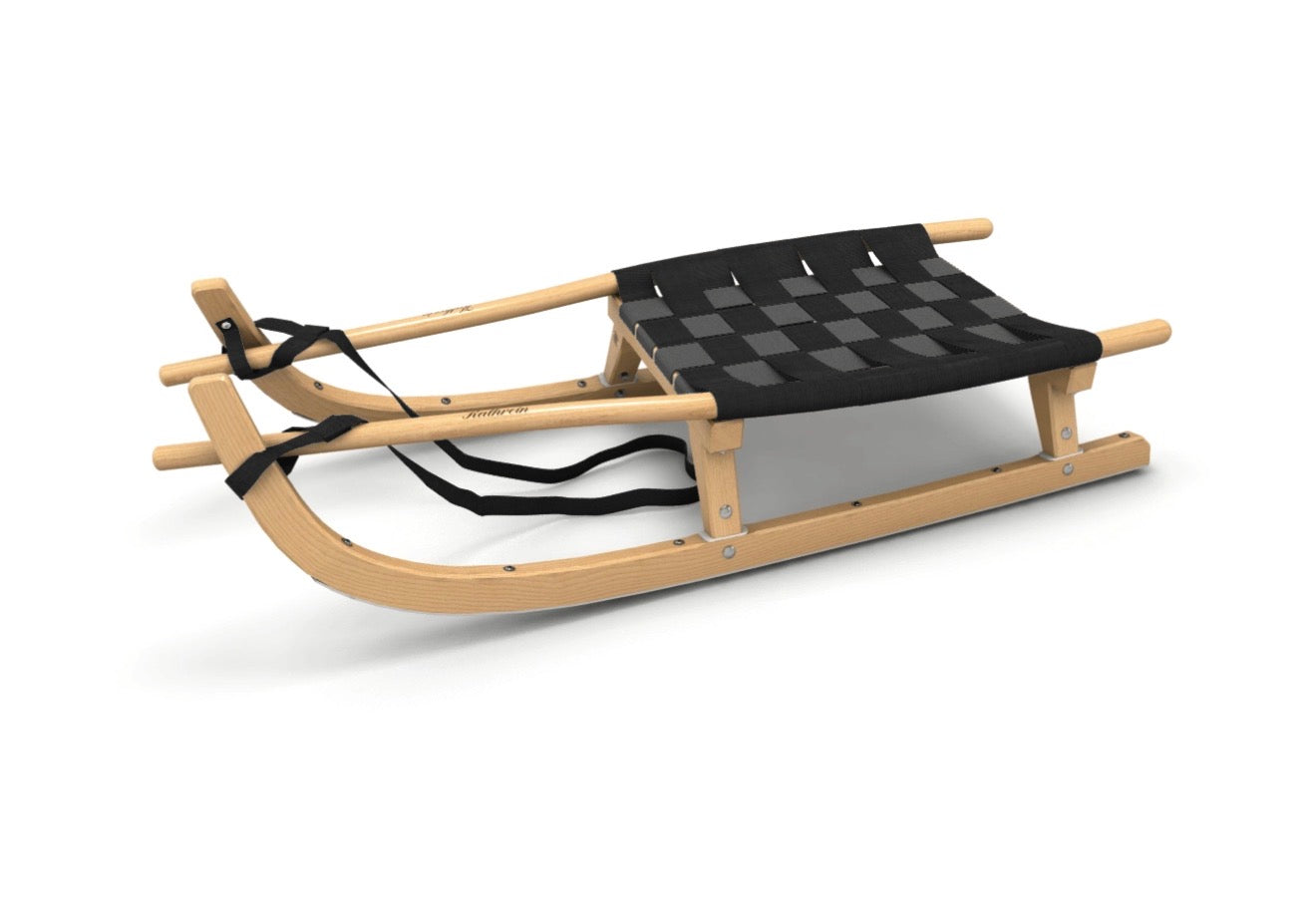 Erwachsenen Rodel Zweisitzer  (125cm) mit Gurtensitz