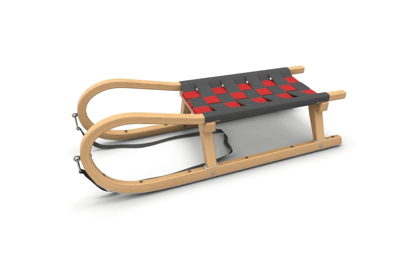 Familienschlitten Zweisitzer (für 1-2 Personen)