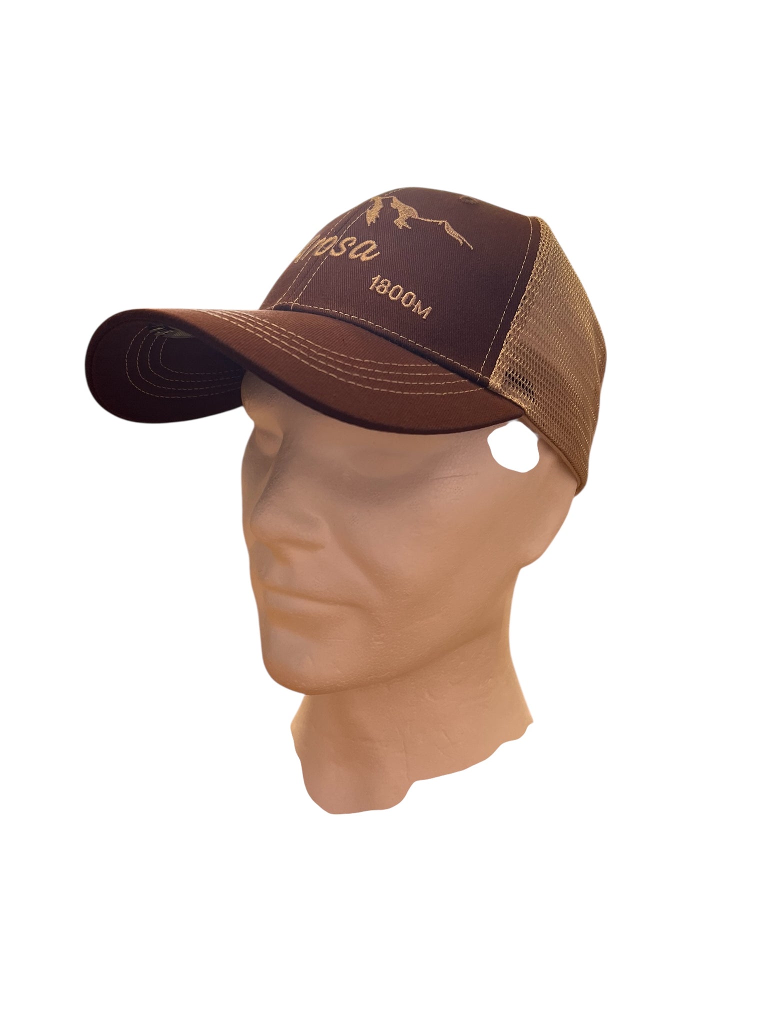 Arosa Cap braun/beige