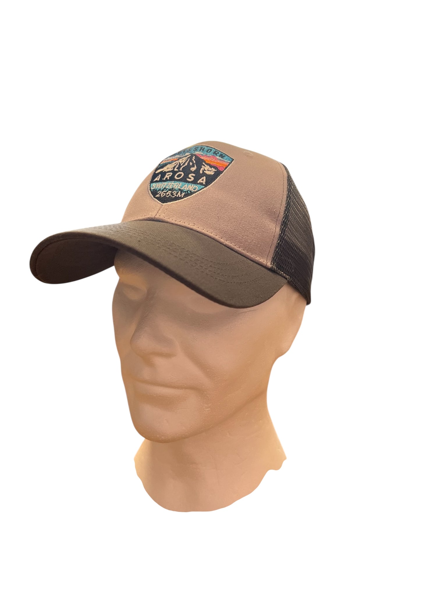 Arosa Cap hell/grau