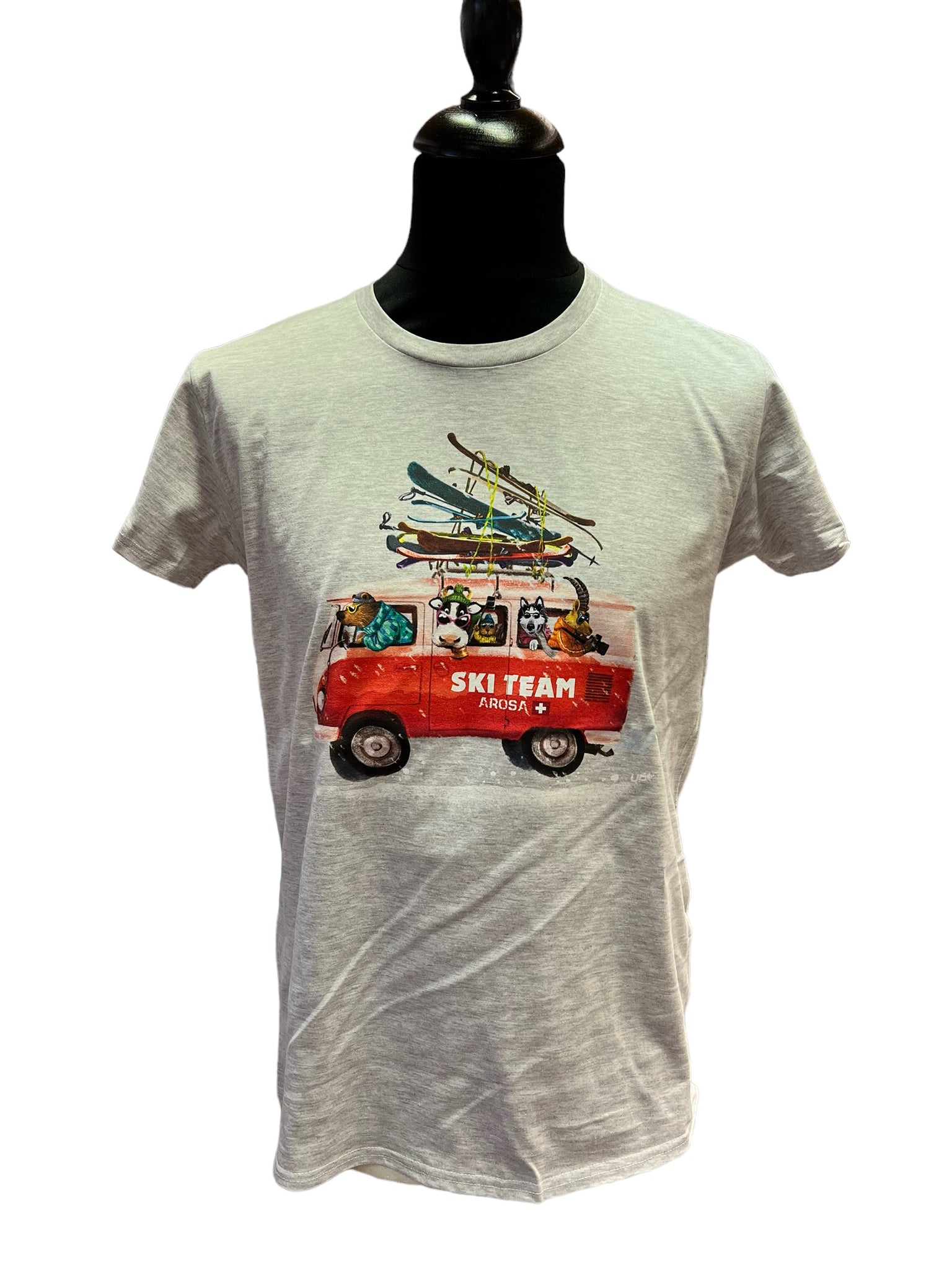 Herren Shirt Arosa Skiteam Bus