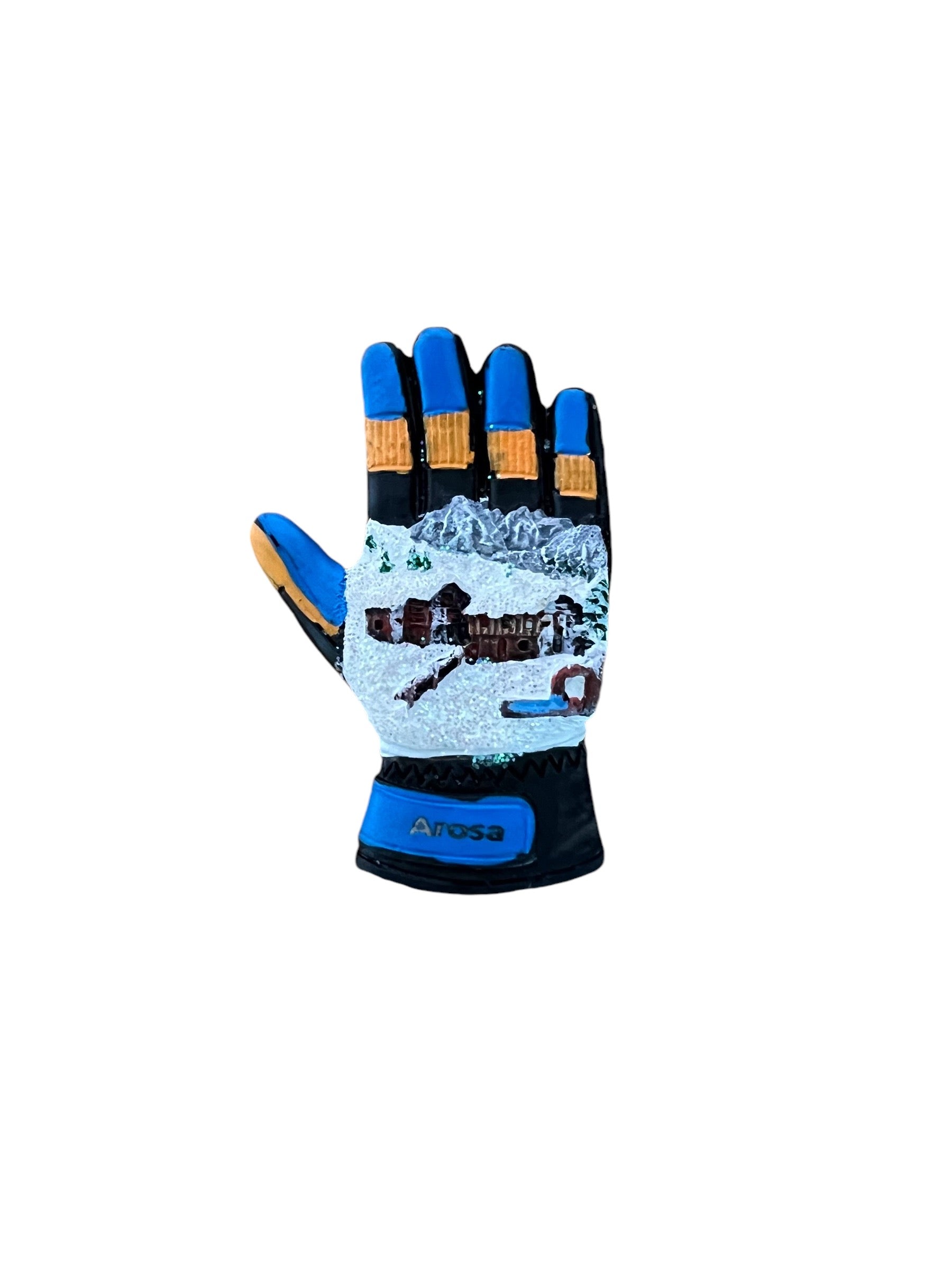 Arosa Magnet-Handschuh blau – der coolste Handschlag für deinen Kühlschrank!
