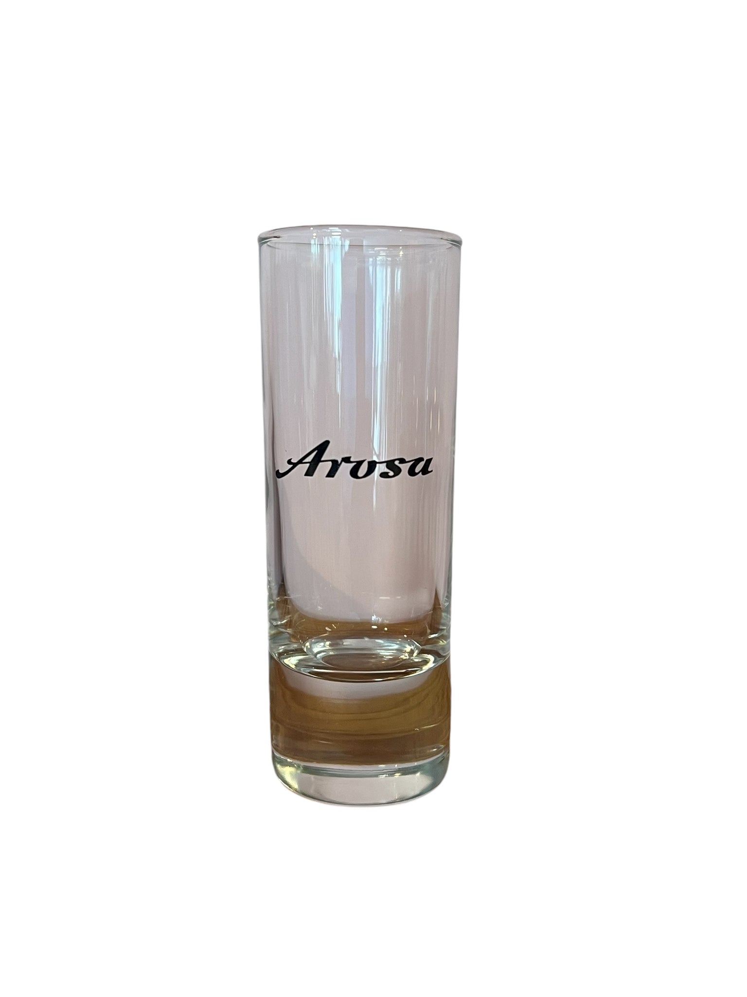 Shotglas mit Arosa Gravur