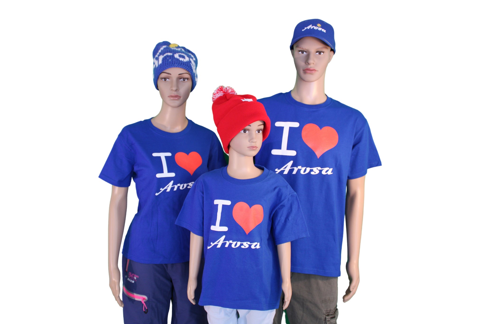 I love Arosa T-Shirt blau
