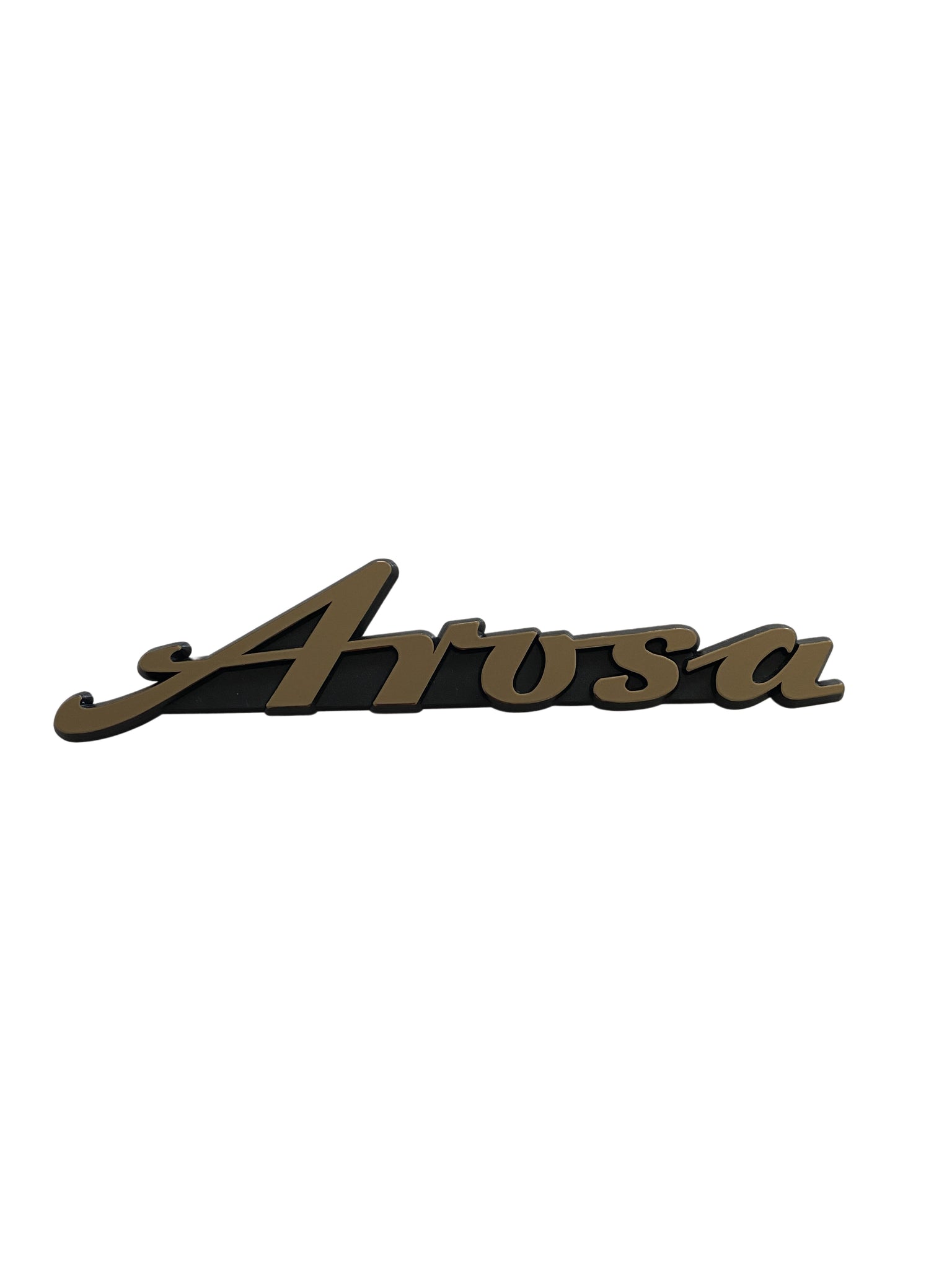 Arosa Auto Plakette in 3D